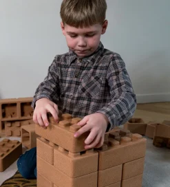 Dantoy Byg Og Klodser>Byggeklodser - 66 Dele - Kork