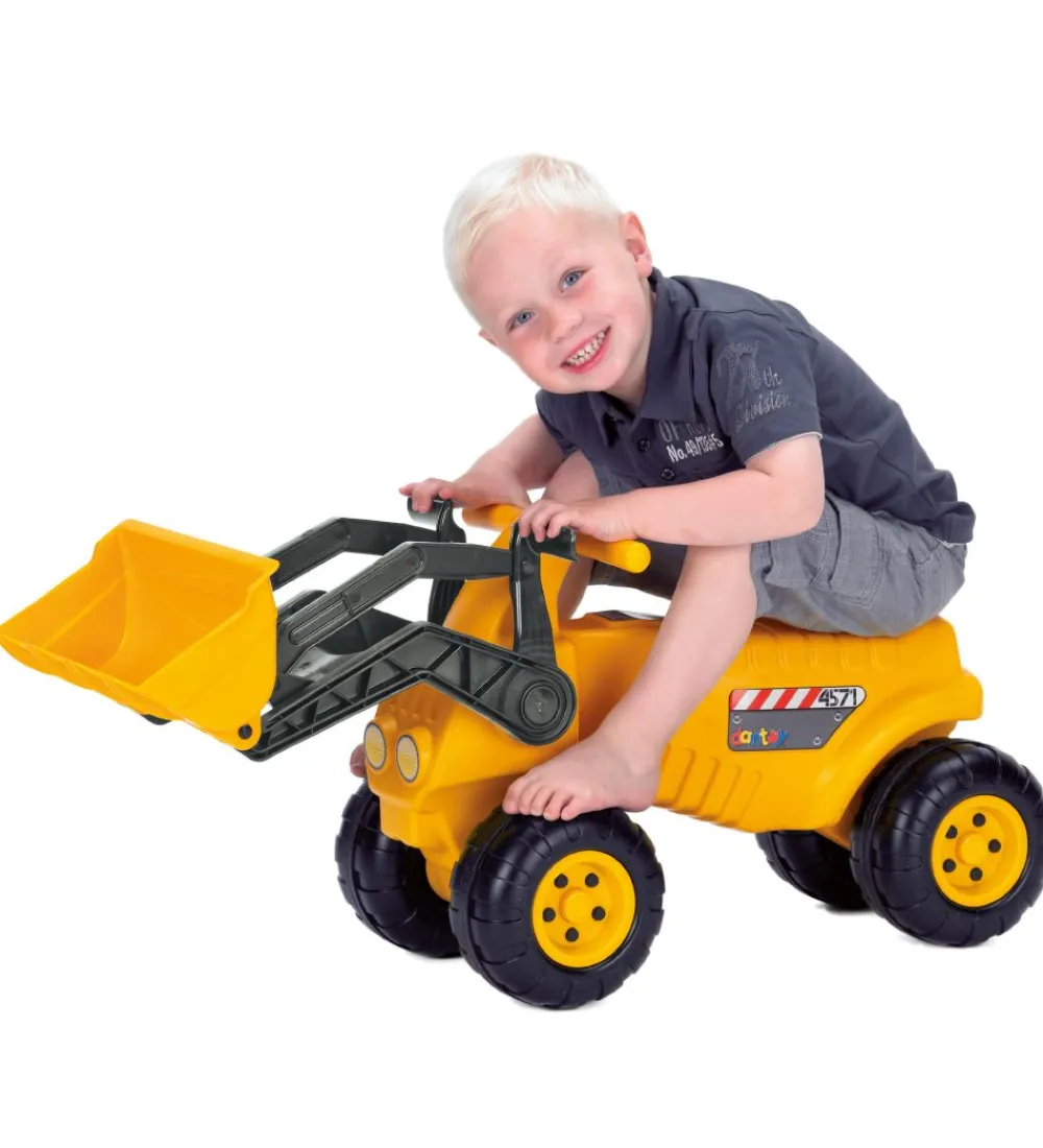 Dantoy Strandlegetøj>Gigant Gravko - 79 cm - Gul