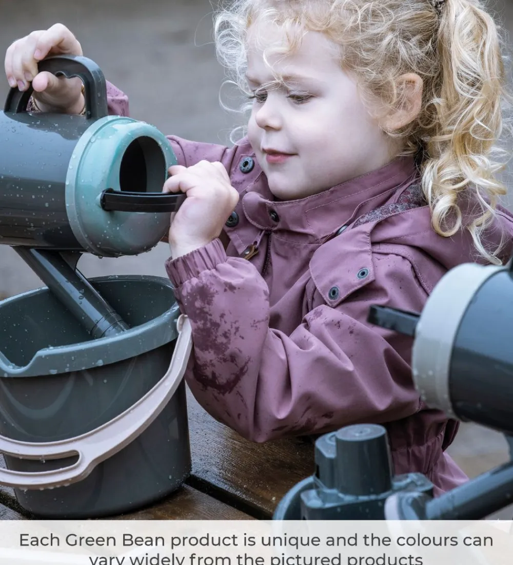 Dantoy Strandlegetøj>Green Bean Spand m. Hældetud - Assorterede Jordfarver