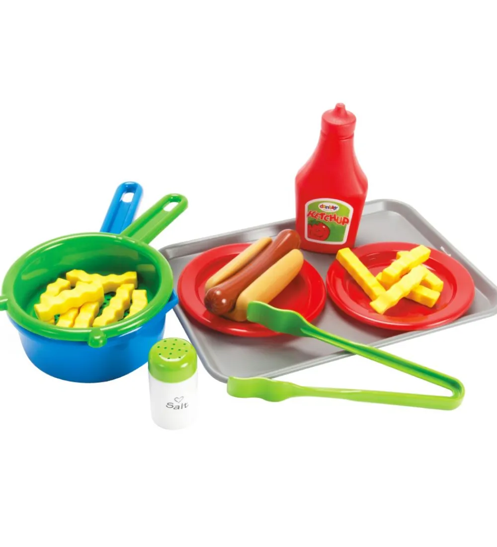 Dantoy Legemad|Legekøkken Og Legemøbel>Hotdogsæt - 22 dele