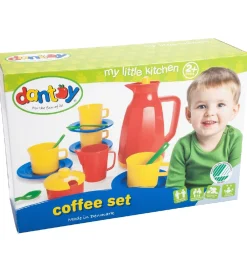 Dantoy Legemad|Legekøkken Og Legemøbel>Kaffestel - My Little Kitchen - 17 dele