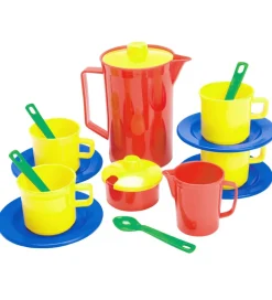 Dantoy Legemad|Legekøkken Og Legemøbel>Kaffestel - My Little Kitchen - 17 dele