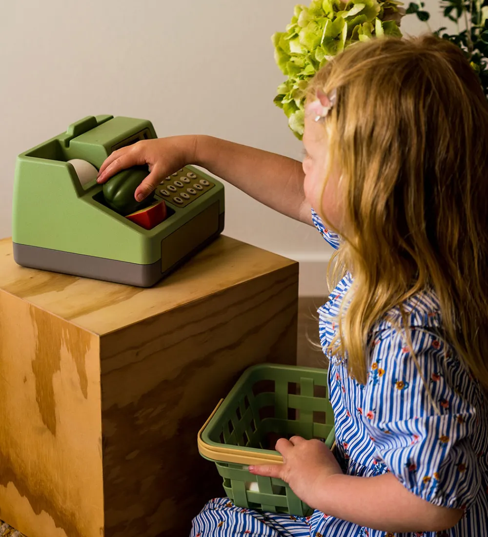 Dantoy Rolleleg|Legemad>Kasseapparat - Green Garden - 8 Dele