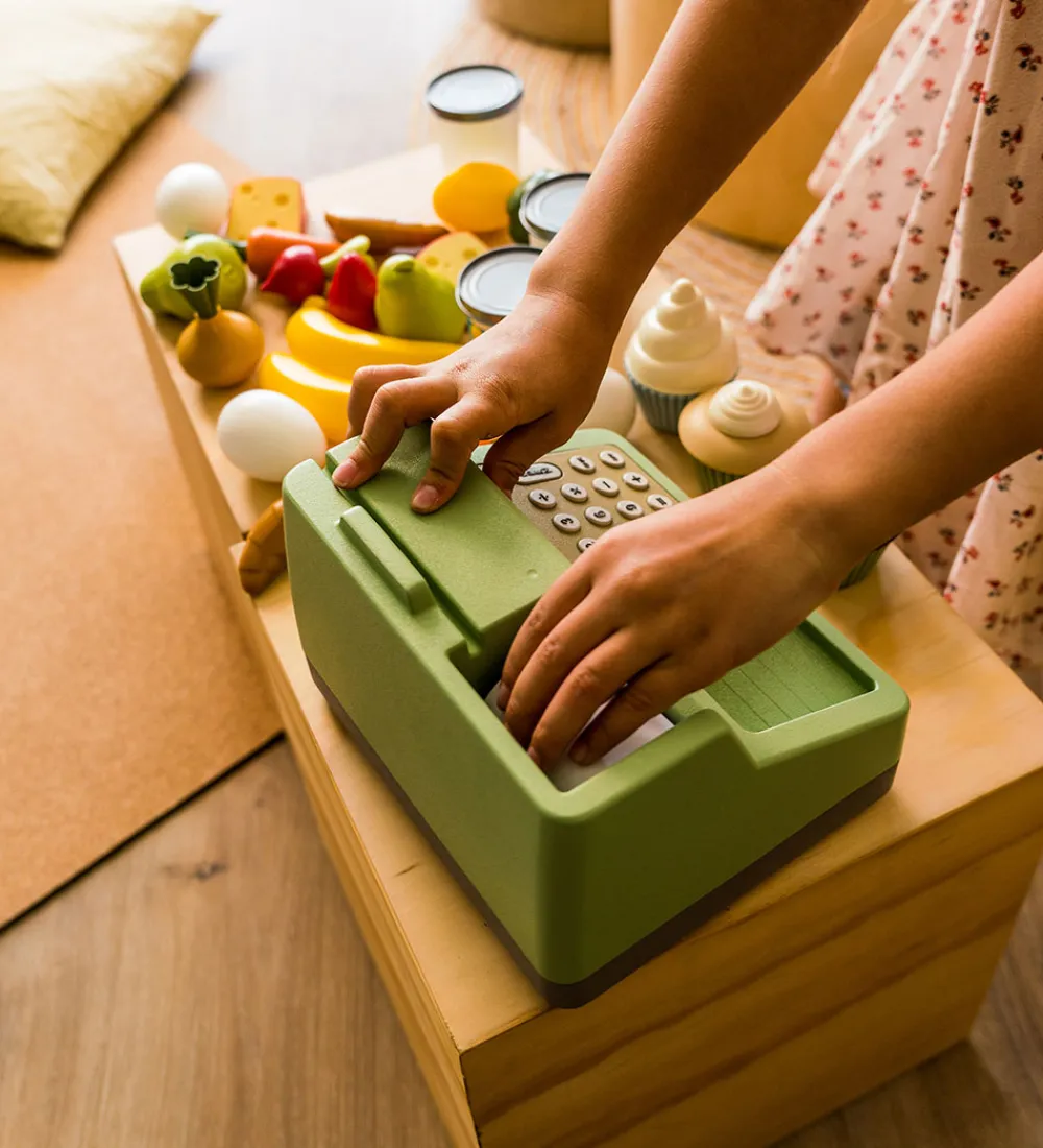 Dantoy Rolleleg|Legemad>Kasseapparat - Green Garden - 8 Dele