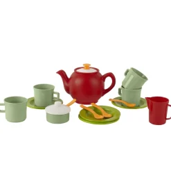 Dantoy Rolleleg|Legemad>Tea Set - Christmas - 17 Dele