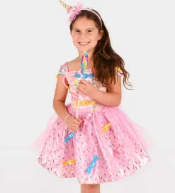 Den Goda Fen Udklædningstøj|Halloween>Udklædning - Dress Candy - Pink