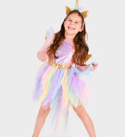 Den Goda Fen Halloween|Udklædningstøj>Udklædning - Dress Unicorn m. Diadem