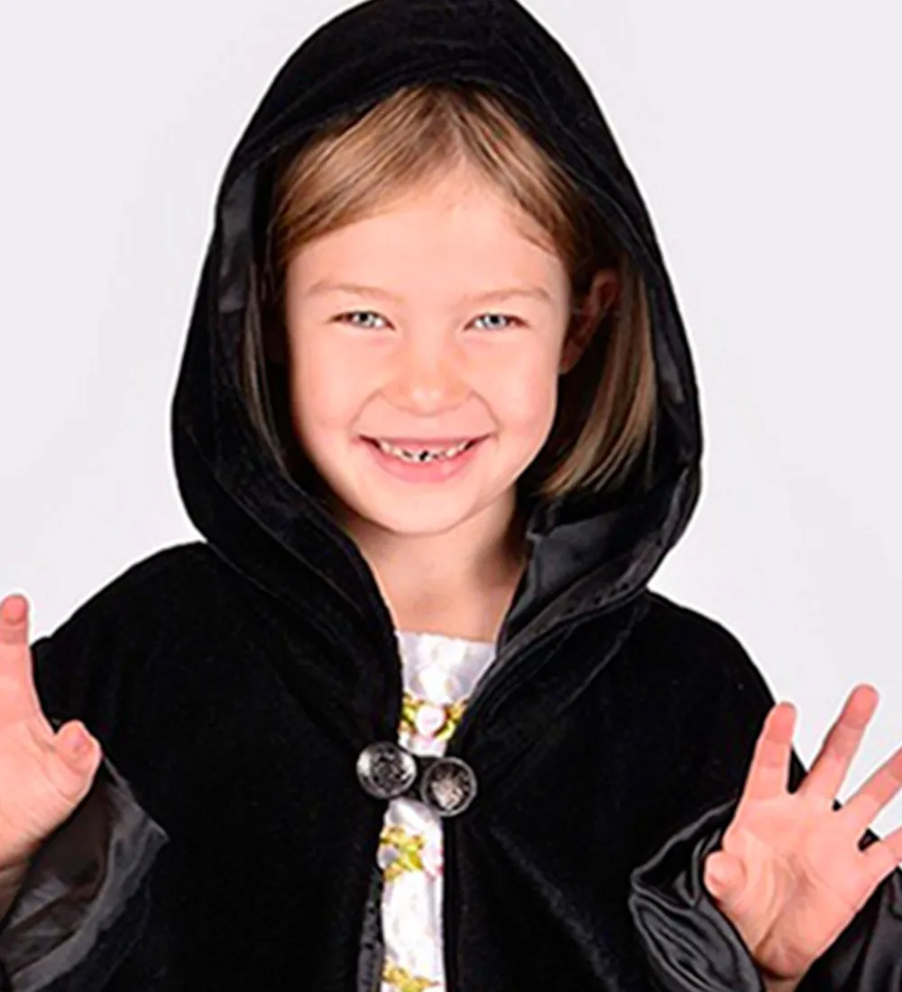 Den Goda Fen Rolleleg>Udklædning - Kappe - Sort