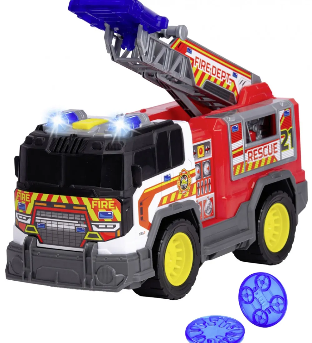 Dickie Toys Biler, Tog Og Køretøjer>Bil - Fire Rescue Unit - Lys/Lyd