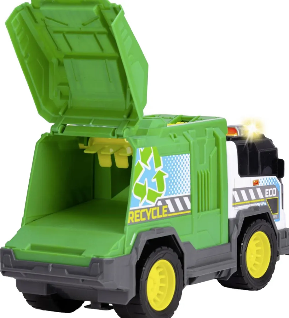 Dickie Toys Biler, Tog Og Køretøjer>Bil - Recycle Truck - Lys/Lyd