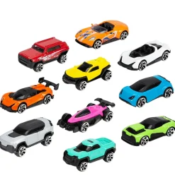 Dickie Toys Biler, Tog Og Køretøjer>Biler - 10-pak