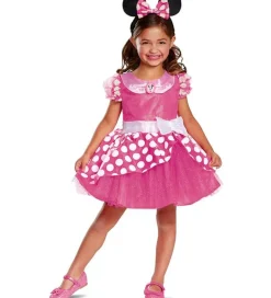 Disguise Halloween|Udklædningstøj>Udklædning - Pink Minnie Deluxe