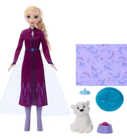 Disney Frozen Dukker Og Tilbehør>Dukke - 30 cm - Elsa + Baby Bear