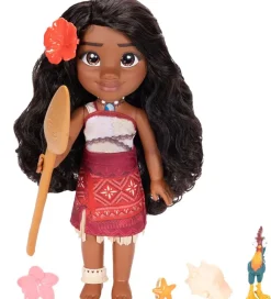 Disney Princess Dukker Og Tilbehør>Vaiana Dukke 2 m. Tilbehør - 38 cm - Singing Fri