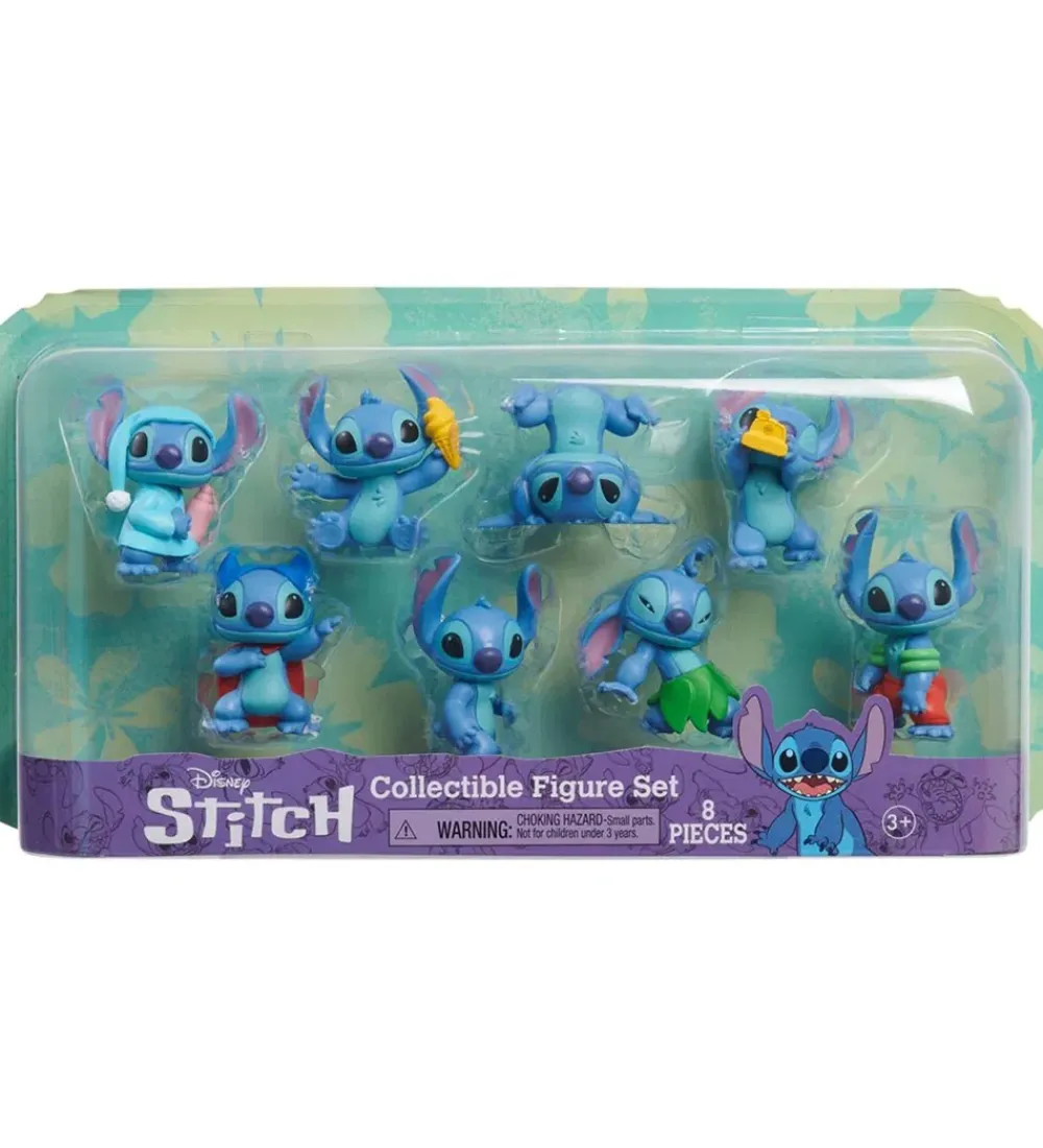 Stitch Figurer>Disney Figurer - 8 Dele