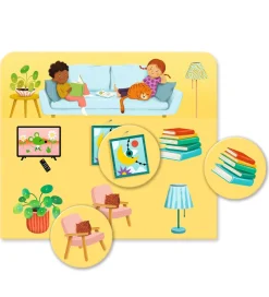 Djeco Spil>Banko - 35 Dele - The House