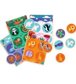 Djeco Spil>Banko - 20 Dele - Træ - Læringsspil