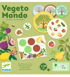 Djeco Spil>Billedlotteri - Cool School - Vegeto Mondo