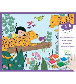 Djeco Tuscher Og Farver|Maling>Fingermaling - Sæt - Jungle