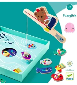 Djeco Spil|Magnetlegetøj>Fiskespil - Magnetisk - Fuzzyfish