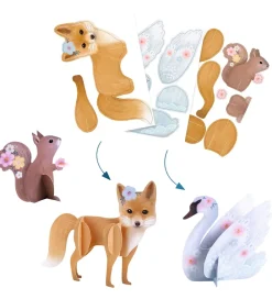 Djeco Kreasæt|Babylegetøj>Kreasæt - 6 Projekter - Fluffy Box