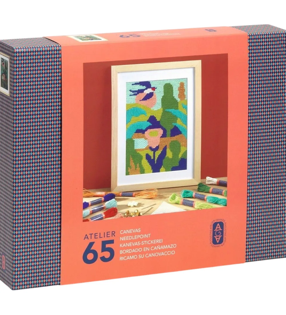 Djeco Kreativ Leg|Kreasæt>Kreasæt - Atelier 65 - Korssting