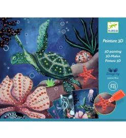 Djeco Kreasæt>Kreasæt - 3D Painting - Abysses