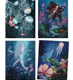 Djeco Kreasæt>Kreasæt - 3D Painting - Abysses