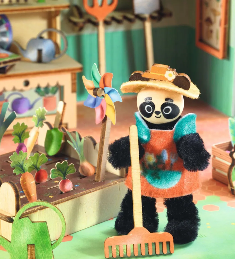 Djeco Kreativ Leg|Kreasæt>Kreasæt - DIY - Mi House - Olive