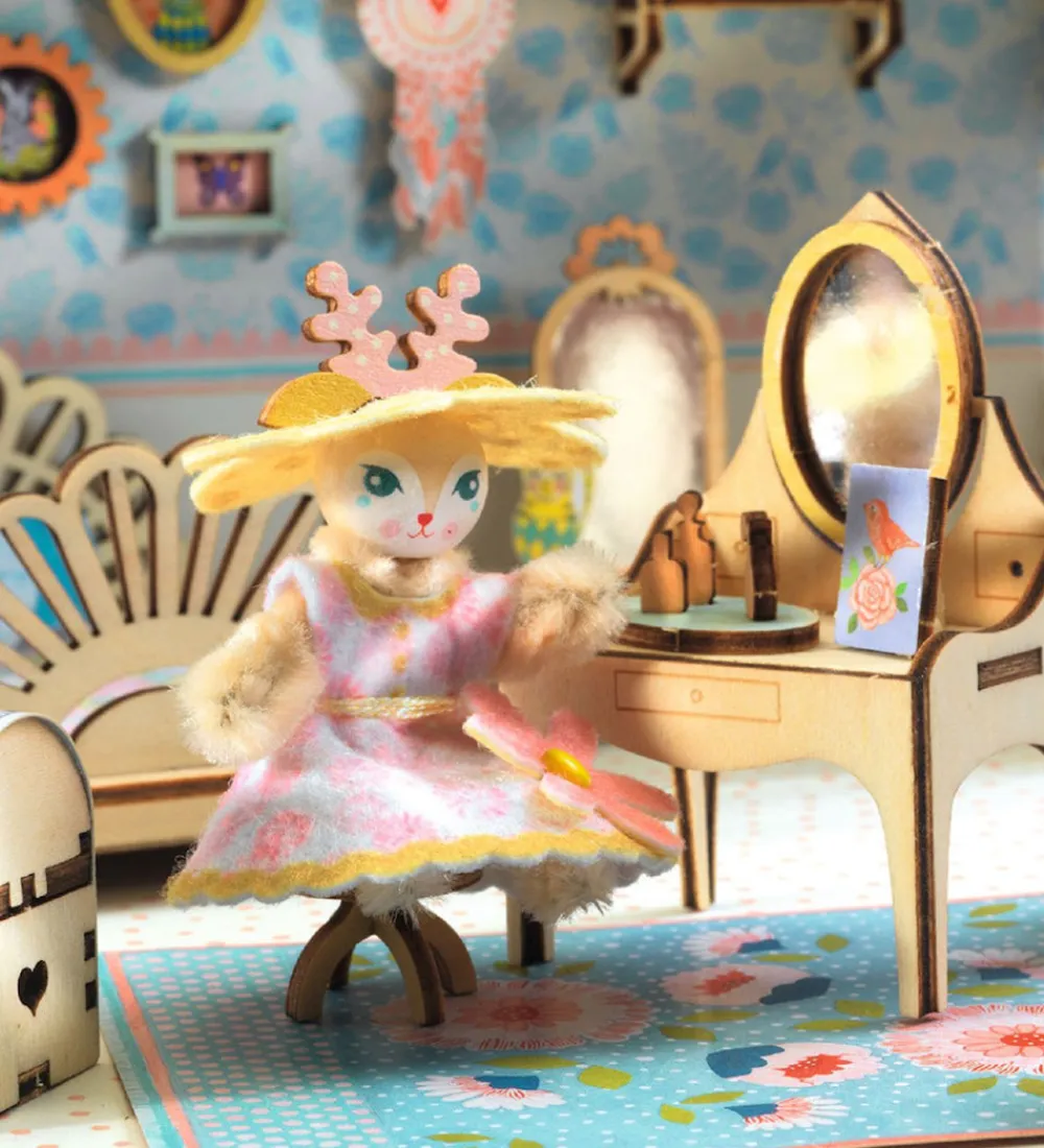 Djeco Kreativ Leg|Kreasæt>Kreasæt - DIY - Mi House - Alba