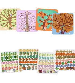 Djeco Kreativ Leg|Kreasæt>Kreasæt - Filtbilleder - Gennem Årstiderne