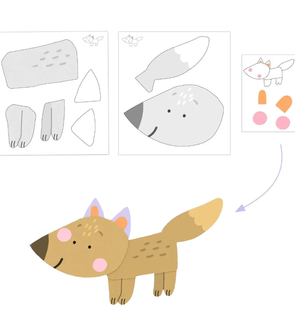 Djeco Kreasæt>Kreasæt - Fingermaling - Messy Fun