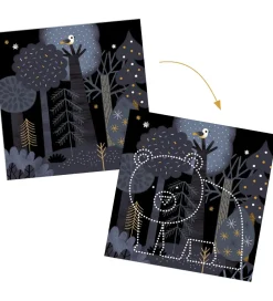 Djeco Kreasæt>Kreasæt - Prikning - Dyr