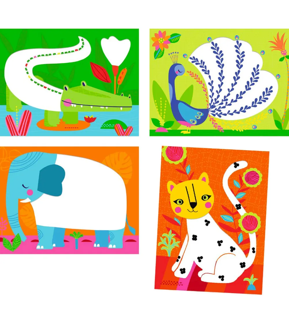 Djeco Kreasæt>Kreasæt - Tegning Med Prikker