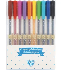 Djeco Tuscher Og Farver>Kuglepenne - 10 Stk. - Sylos Encre Classique