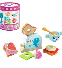 Djeco Legemad>Legemad - 12 Dele - Spisetid, Katte!