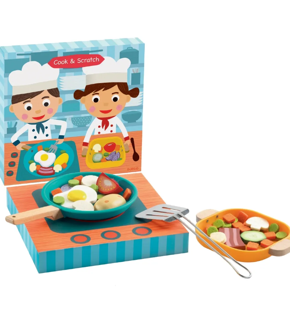 Djeco Legemad>Legemad - Cook & Scratch