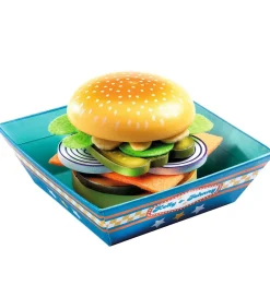 Djeco Trælegetøj|Legemad>Legetøj - Træ - Burger Menu