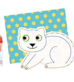 Djeco Tuscher Og Farver>Magisk Farvelægning - Animaloma