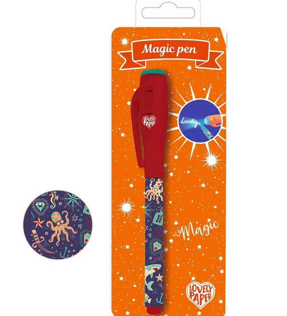 Djeco Tuscher Og Farver>Magisk Kuglepen - Usynlig Tekst - Steve