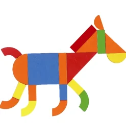 Djeco Magnetlegetøj>Magneter m. Kuffert - 42 stk. - Geoform