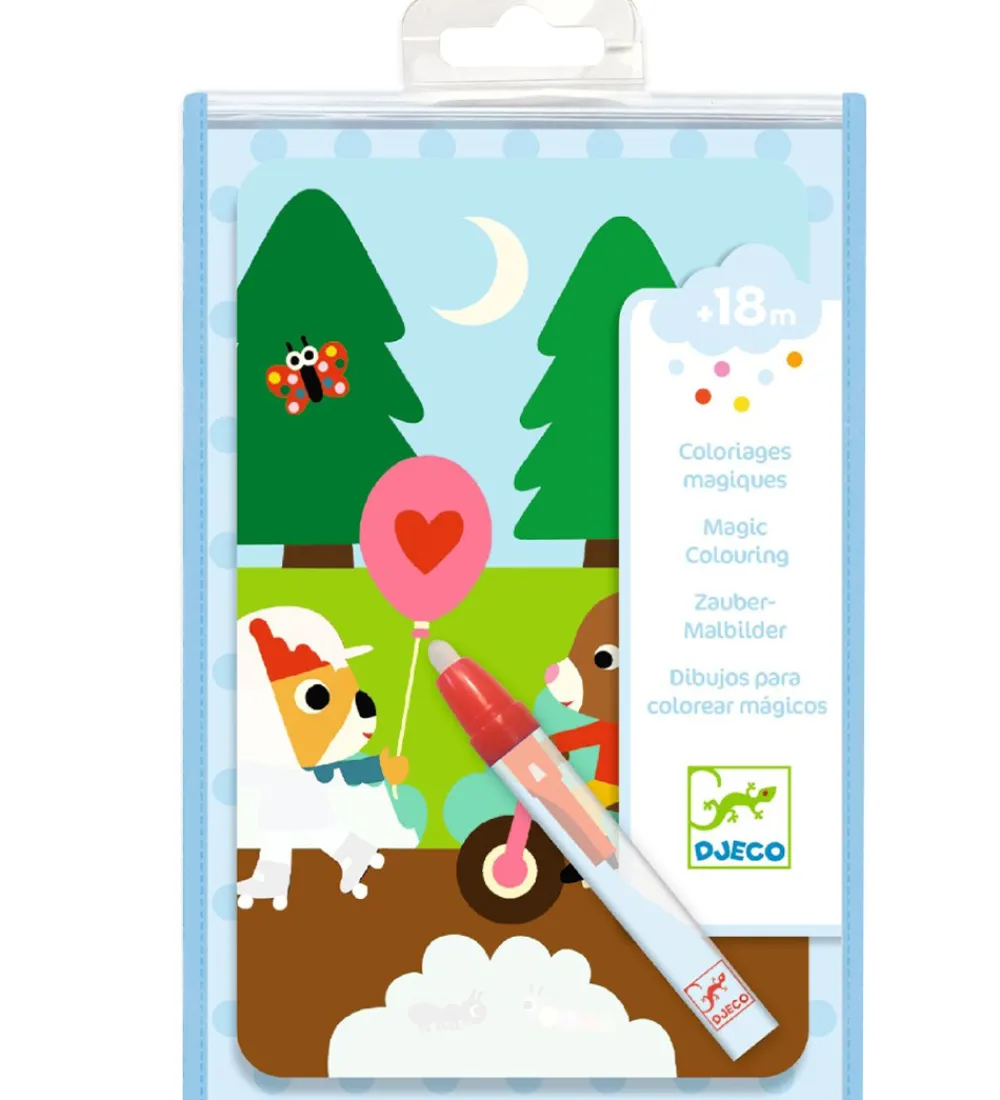 Djeco Malebog>Malebog - Magic Colouring - In the Park