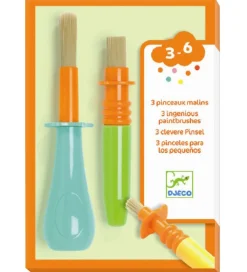 Djeco Malebog>Malepensler - 3-pak - Plastik