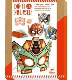 Djeco Kreasæt>Maskesæt - DIY - Super Robots
