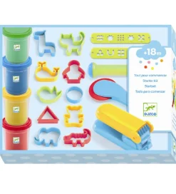 Djeco Modellervoks>Modellervoks - Startsæt - 21 dele - Klassisk