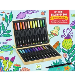 Djeco Tuscher Og Farver>Penseltusser - 24 Stk