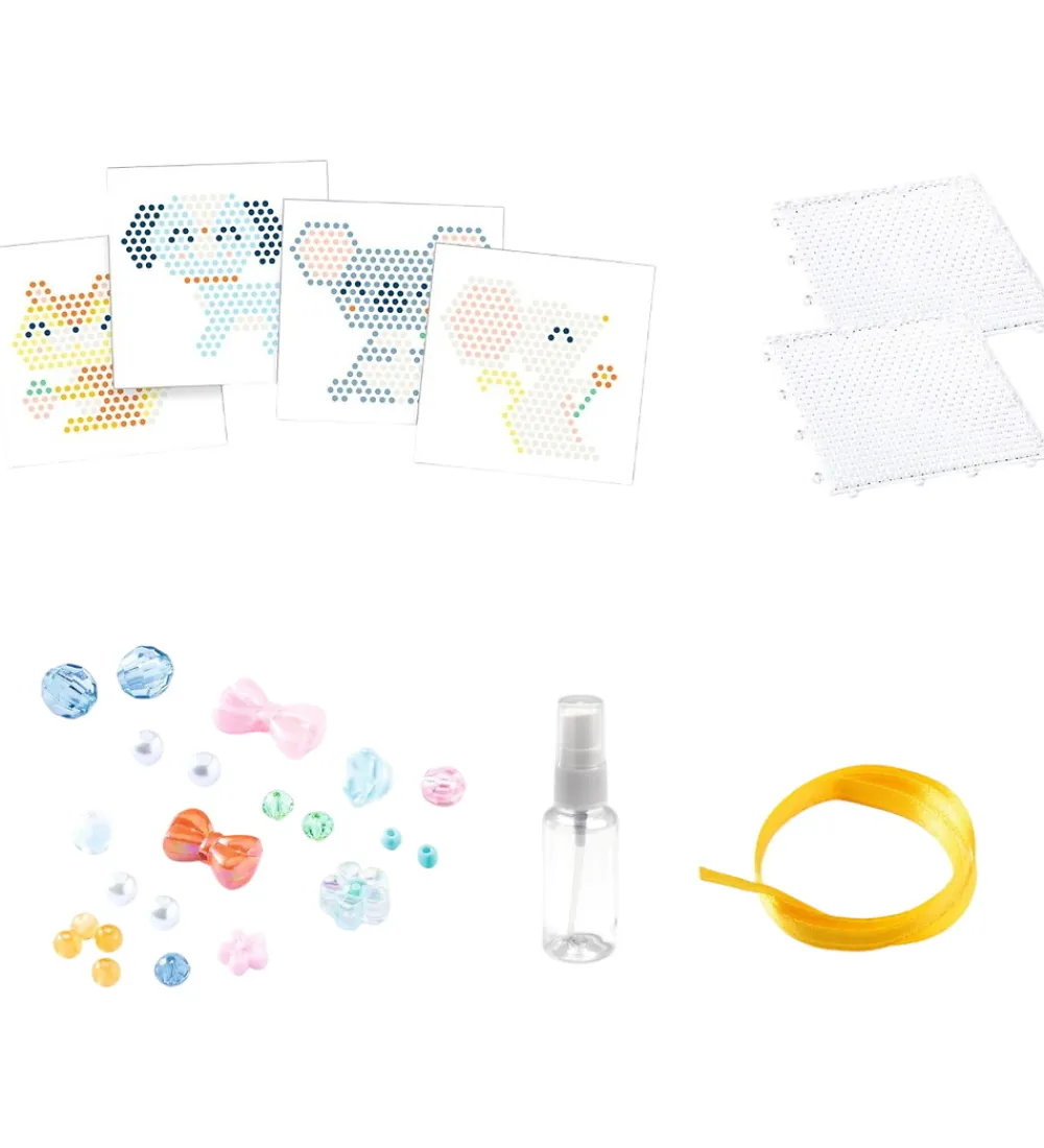 Djeco Perler|Kreativ Leg>Perlesæt - Furry Friends