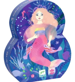 Djeco Puslespil>Puslespil - Ella The Mermaid - 36 Brikker