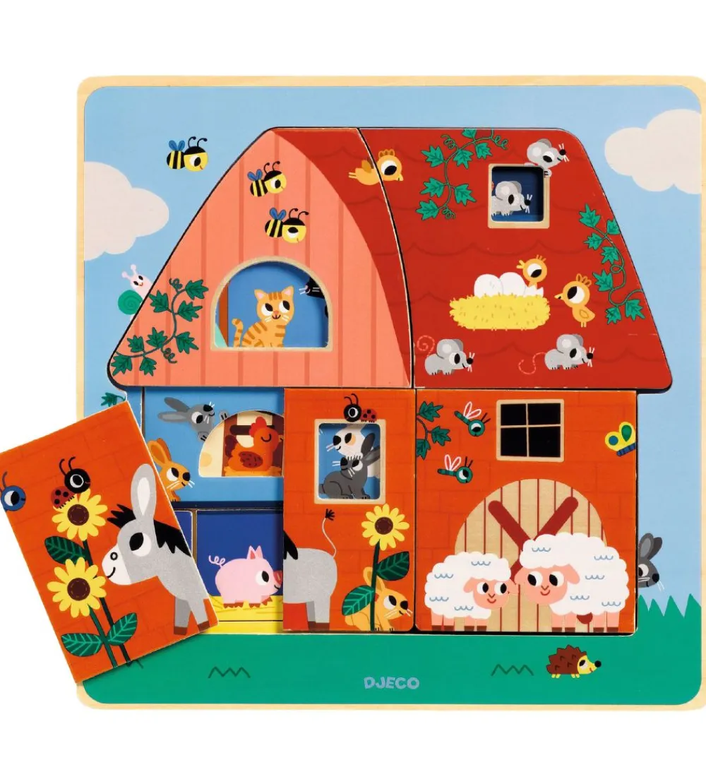 Djeco Puslespil>Puslespil - 3-lag - Hos Moo