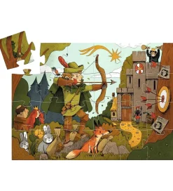 Djeco Puslespil>Puslespil - Robin Hood - 36 Brikker